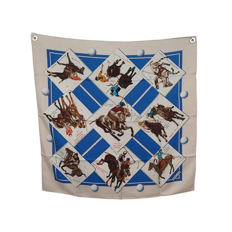 foulard hermes palme|used hermes scarves for sale.